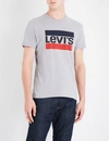 Levi's Men's Graphic-print T-shirt In Grey Heather