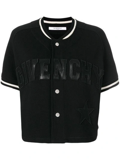Givenchy Short Sleeve Baseball Jacket