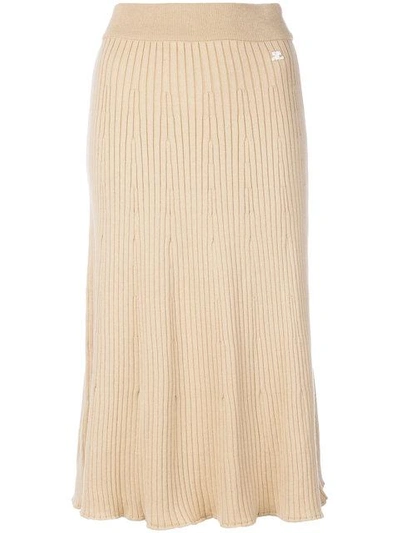 Courrèges Pleated Skirt