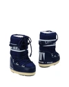 Moon Boot Ankle Boots In Dark Blue