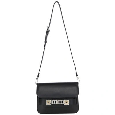 Proenza Schouler Women's Leather Shoulder Bag Classic Mini In Black