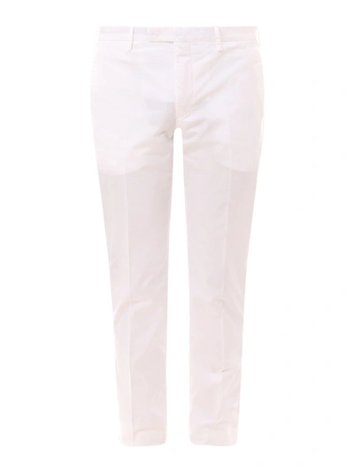 Pt Torino Skinny Chino Pants In White