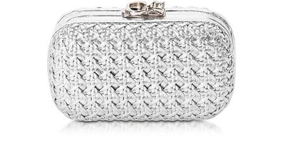 Corto Moltedo Designer Handbags Susan C Star Silver Bentota Haribo Pochette W/chain Strap In Argenté