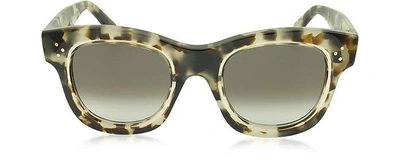 Celine Helen Cl 41397 s T7mz3 Havana Acetate Cat Eye Women s Sunglasses ModeSens