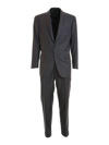 Brioni Essential Virgin Wool Two-piece Suit, Gray In Gris