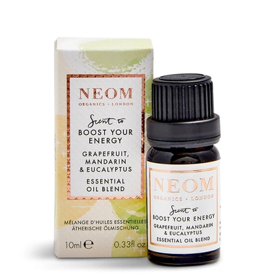 Neom Grapefruit, Mandarin And Eucalyptus Essential Oil Blend 10ml