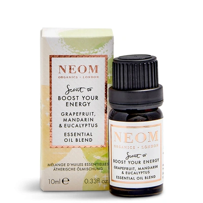 Neom Wellbeing Grapefruit, Mandarin And Eucalyptus Essential Oil Blend 10ml
