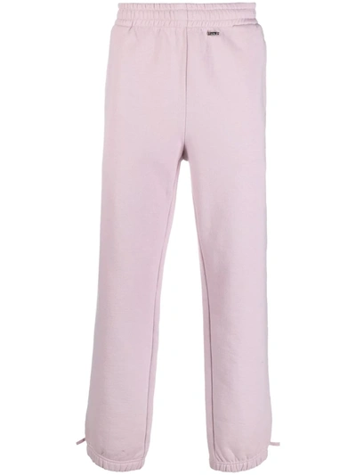 032c Logo-plaque Track Pants In Pink &amp; Purple