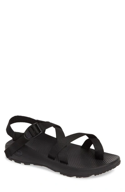 Chaco Men's Zcloud Sandals In Solid Black