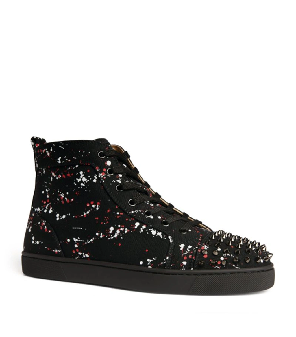 【国内即発】【送料無料】★ LOUIS FLAT SPIKES ★ BLACK Louis Spikes ブラック カーフレザー - Shoes - Men - Christian