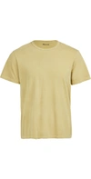 Madewell Garment Dyed Allday Crewneck T-shirt In Muted Olive