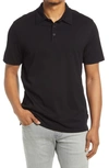 Ag Bryce Short Sleeve Polo In True Black