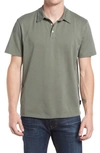 Ag Bryce Short Sleeve Polo In Hunter Se