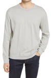 Ag Arc Long Sleeve T-shirt In Silver Gray