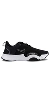 Nike Superrep Go 2 Sneakers In Black With White In Black/metallic Dark Grey/white/black
