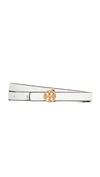 Tory Burch Women's Skinny Logo Belt In Longan