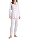 Hanro Pure Essence Two-piece Pajama Set In Rosewater