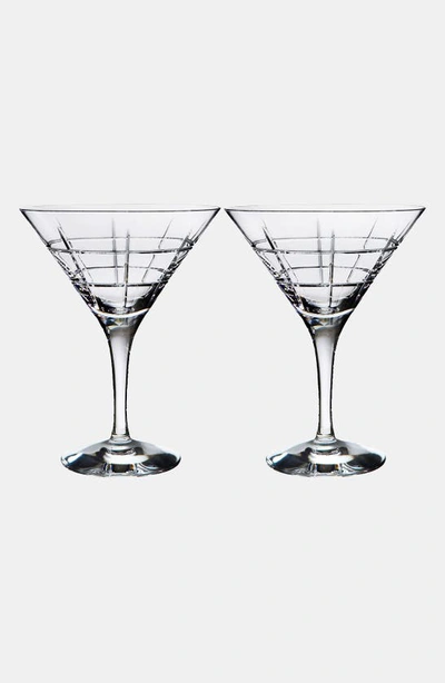 Orrefors Street 2-piece Martini Glass Set