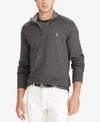 Polo Ralph Lauren Men's Jersey Half-zip Pullover In Windsor Heather