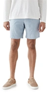 Faherty Tradewinds Shorts In Haven Blue