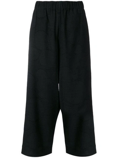 Uma Wang Cropped Loose Fit Trousers