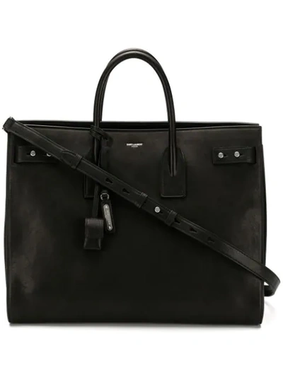 Saint Laurent Sac De Jour Tote Bag In Black