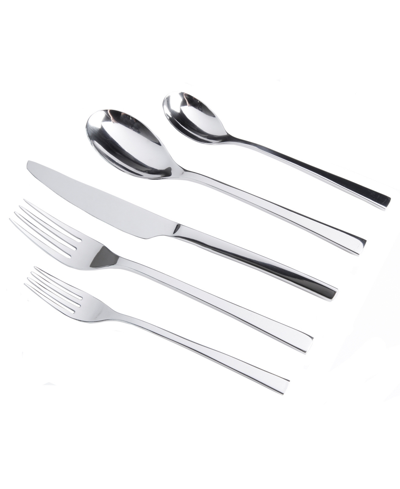 Gibson Elite Sparland 20 Piece Flatware Set In Silver-tone