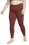 Nike Women's  Yoga Luxe High-waisted 7/8 Infinalon Leggings (plus Size) In Red