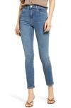 Reformation Harper High & Skinny Jeans In Destin