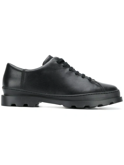 Camper Lace Up Sneakers In Black
