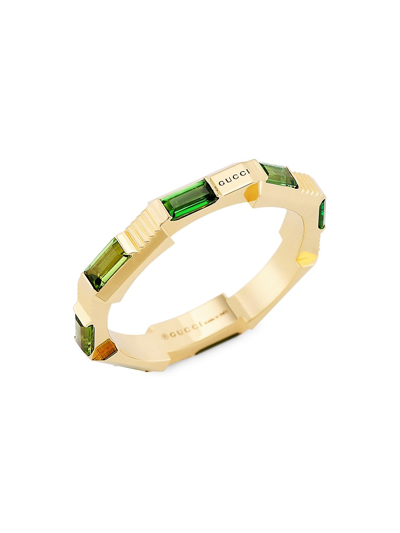 Gucci Link To Love Tourmaline Ring In Yg
