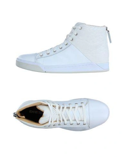 Diesel Sneakers In White