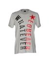 Diesel T-shirts In Light Grey