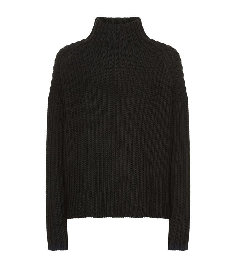 Victoria Victoria Beckham Oversized Turtleneck Knit Sweater | ModeSens