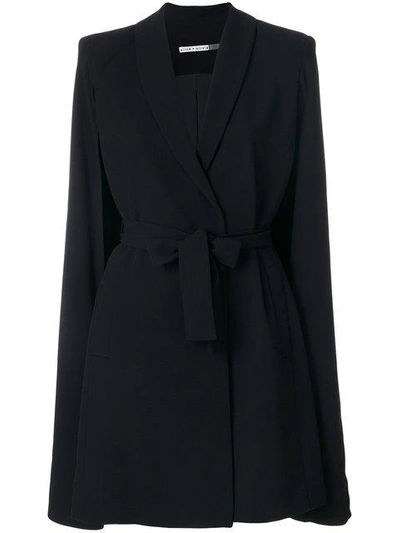 Alice And Olivia Belted Cape