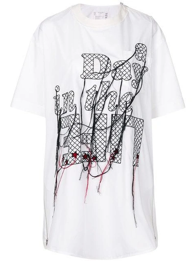 Sacai A Day In The Life T In White