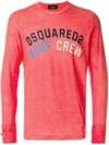 Dsquared2 Surf Crew Logo T-shirt