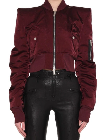 Ben Taverniti Unravel Project Jacket In Burgundy