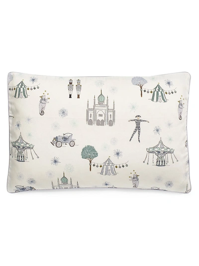 Gooselings Adventure In Wonderland Printed Pillow Set In Aqua