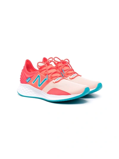 New Balance Kids' Roav Low-top Sneakers In Pink