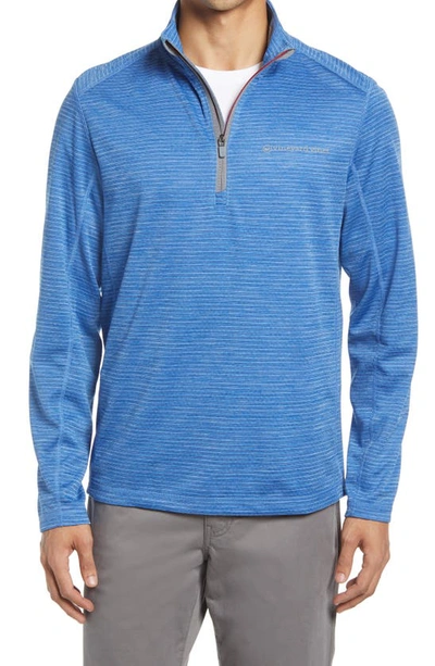 Vineyard Vines Sankaty Half Zip Performance Pullover In Marlin