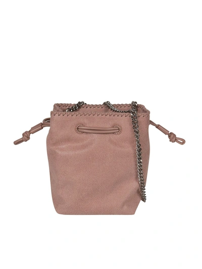 Stella Mccartney Falabella Micro Tote Bag In Pink