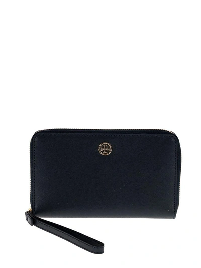 Tory Burch Parker Smartphone Wristlet In Tory Navy