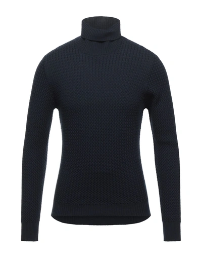 Gran Sasso Turtlenecks In Dark Blue