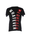 Diesel T-shirts In Black