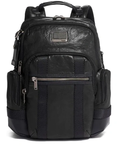 Tumi Multiple Pocket Backpack In Black