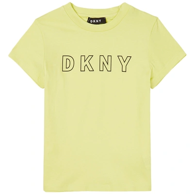 Dkny Kids'  Logo T-shirt Yellow 16 Years