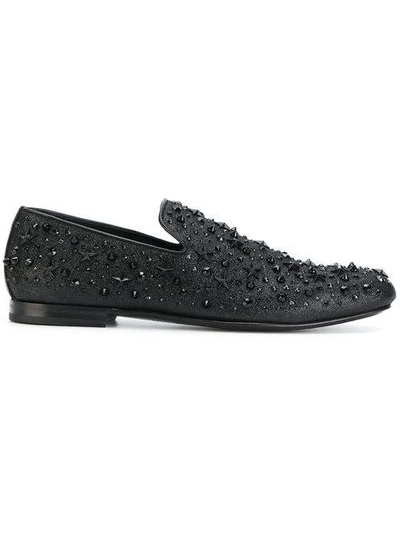 Jimmy Choo Sloane Loafers - Blue In Blue