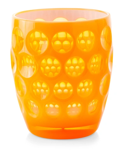 Mario Luca Giusti Lente Fluo Acrylic Drinking Glass, Orange