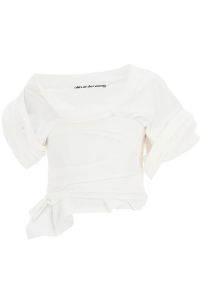 Alexander Wang Asymmetric Off In White